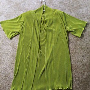 Women's Lime Green 2 PC Maxi Suit